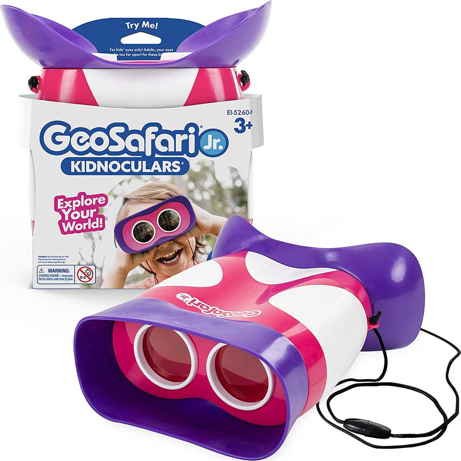 GeoSafariĀ® Jr. Kidnoculars Pink - Image 2