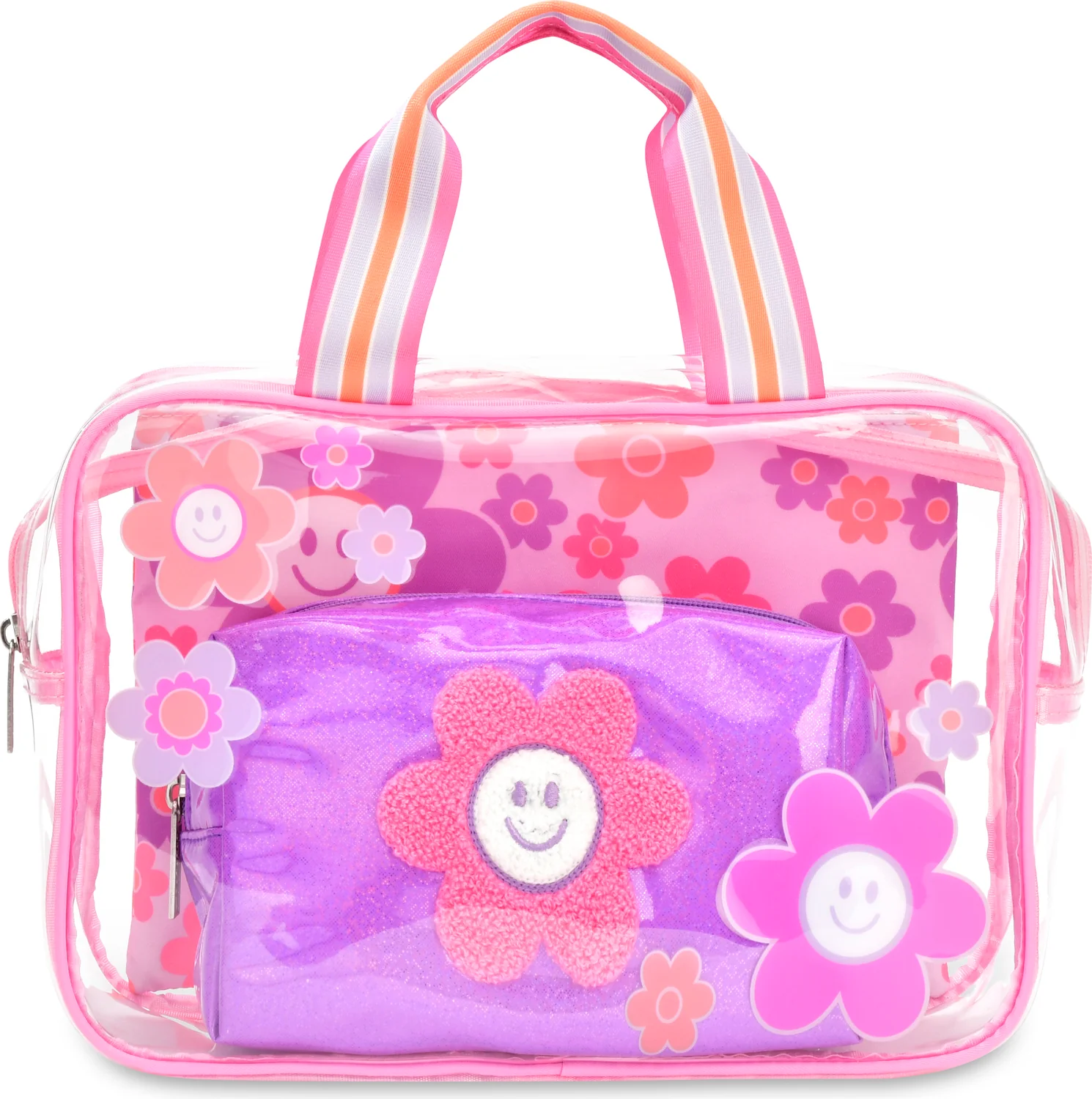 Groovy Smiles Cosmetic Bag Trio