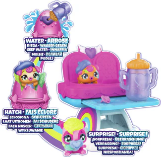 Hatchimals Alive, Hungry Playset with Highchair Toy and 2 Mini Figures - Image 5
