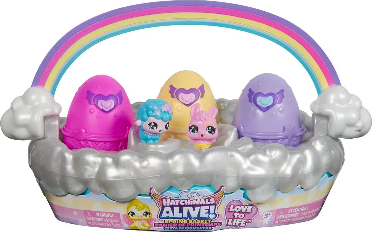 Hatchimals Collectible Spring Basket Easter
