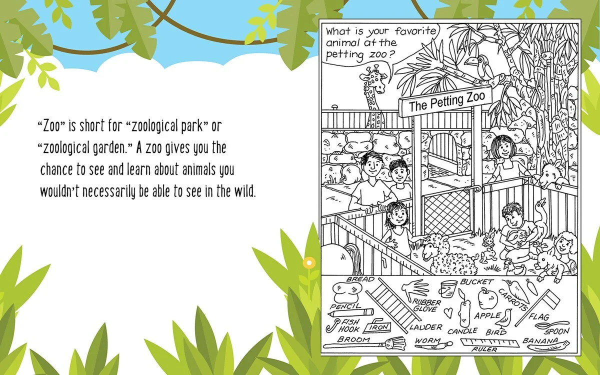 Hidden Picture Puzzles at the Zoo - Image 2