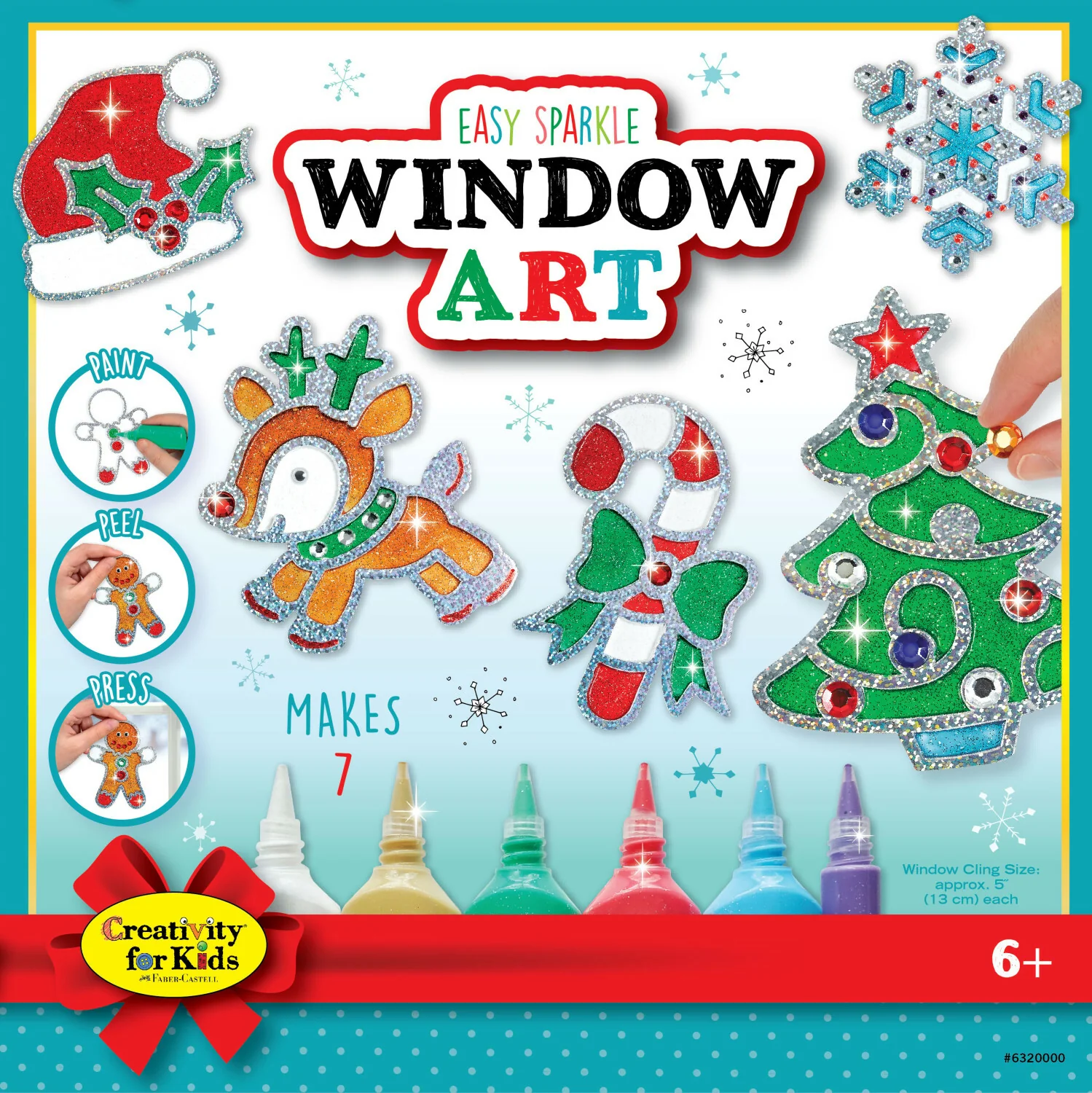 Holiday Easy Sparkle Window Art - Image 2