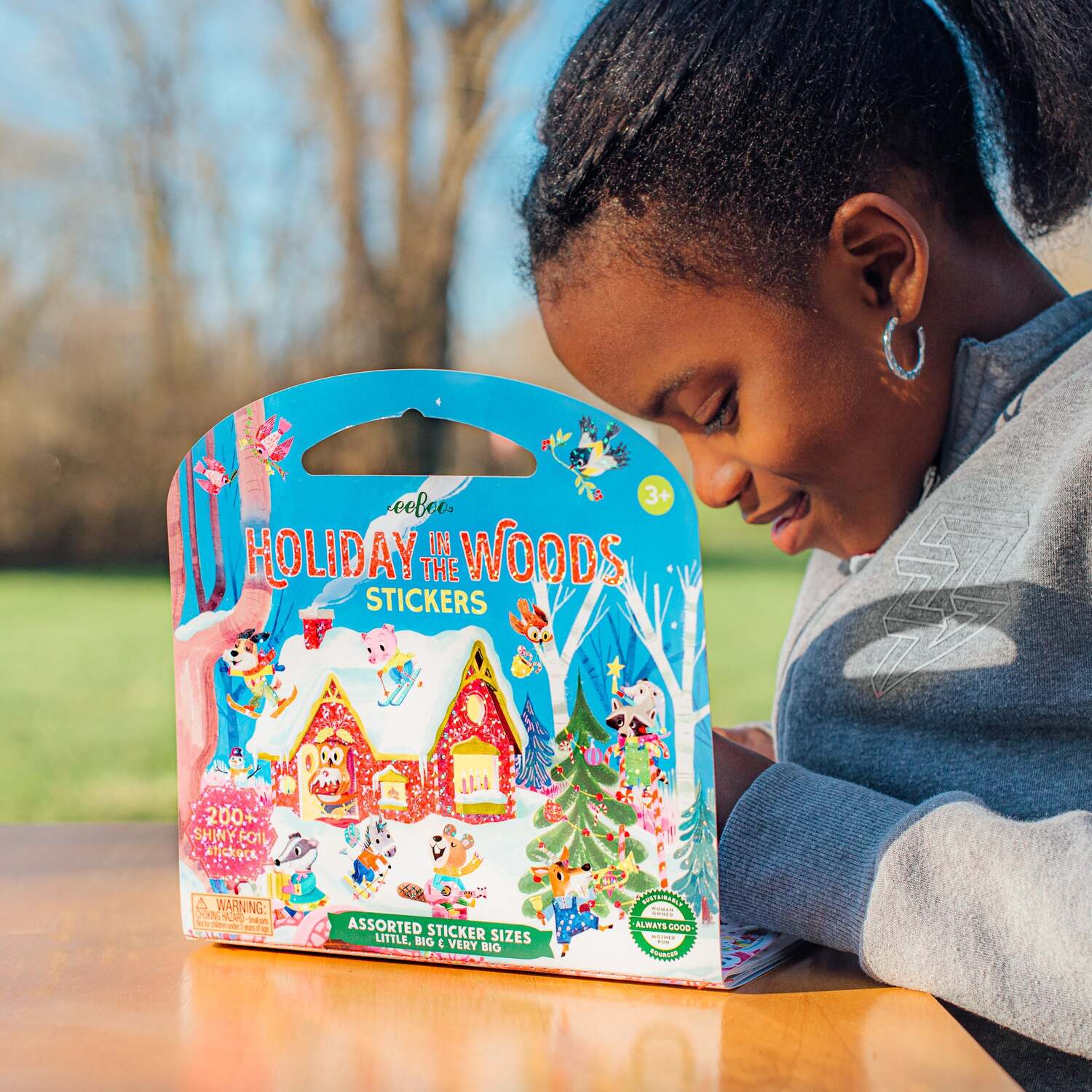 Holiday in the Woods Shiny Stickers - Image 3