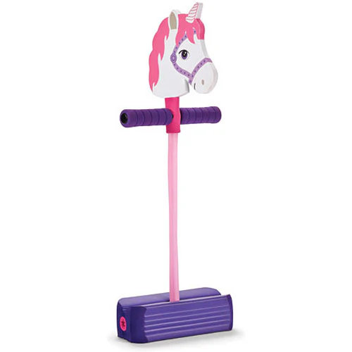 Hop & Squeak Unicorn Pogo Jumper - Image 3