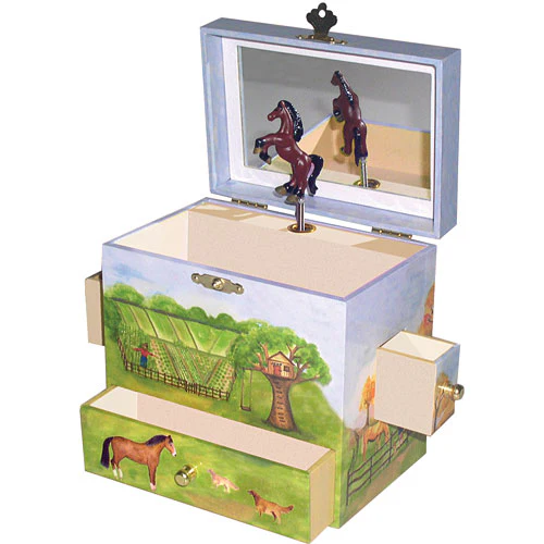 Horse Ranch Music Box - Image 2