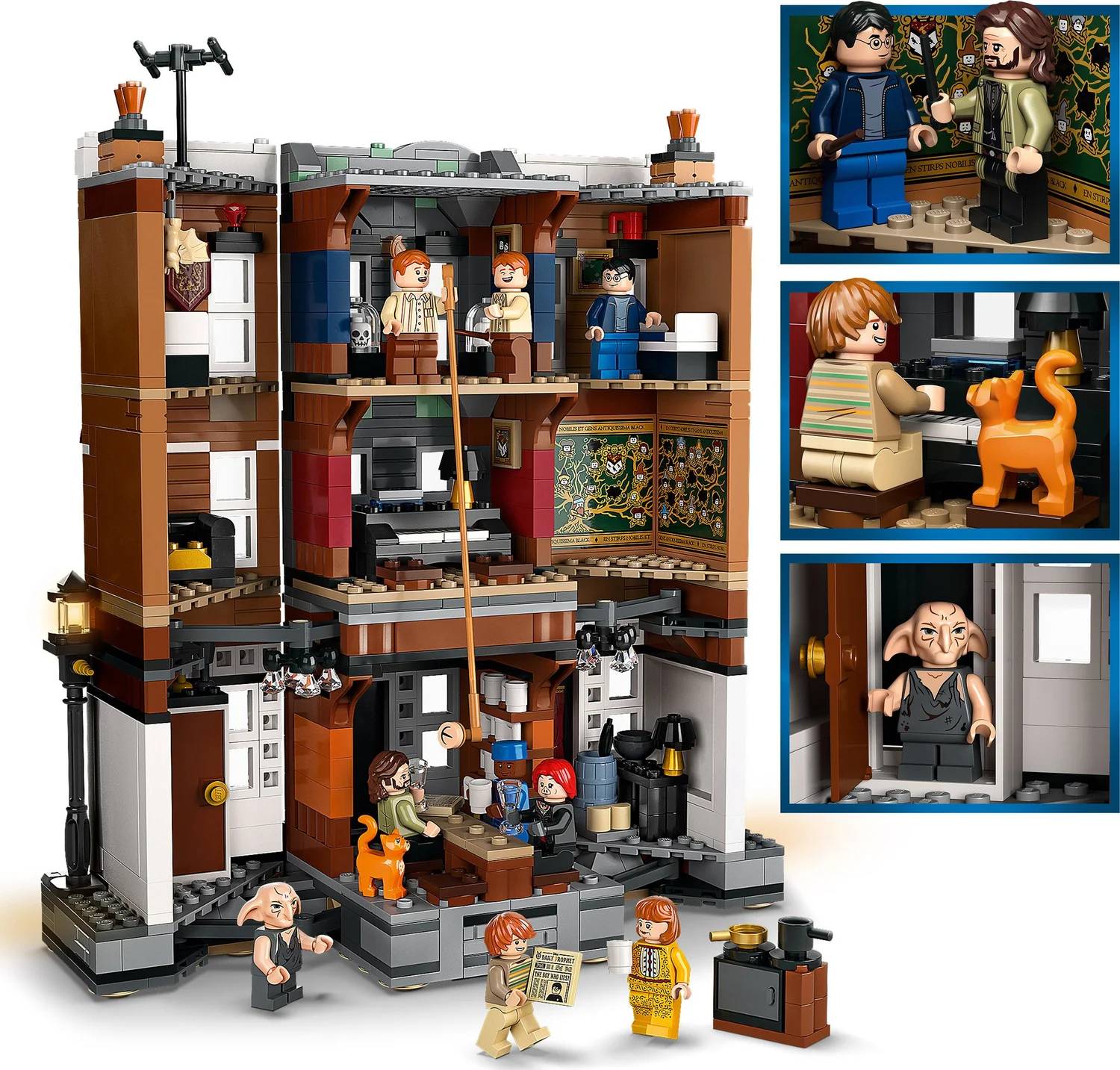 LEGO® Harry Potter 12 Grimmauld Place Set 76408 - Image 5