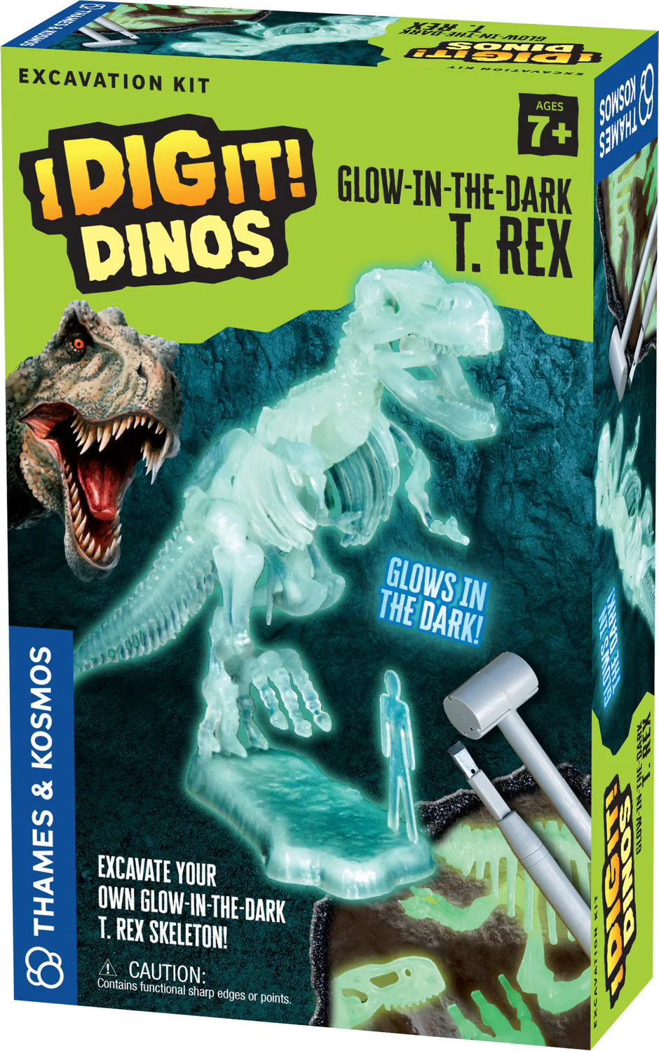 I Dig It! Dinos - Glow-in-the-Dark T. Rex Excavation Kit - Image 3