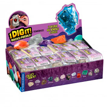 I Dig It! Rocks & Fossils - Mini Excavation (assorted) - Image 2
