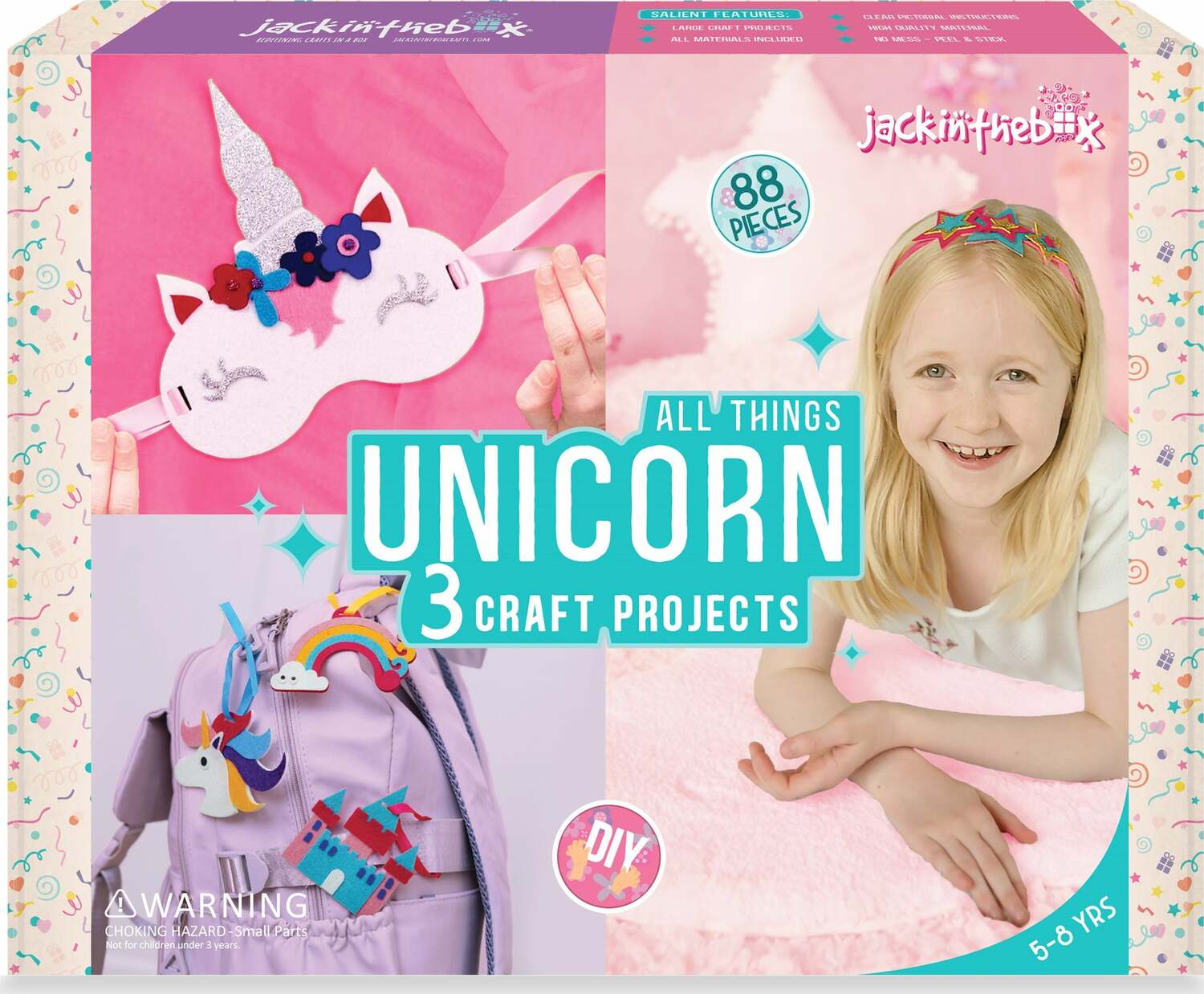 JackInTheBox 3-in-1 All Things Unicorn