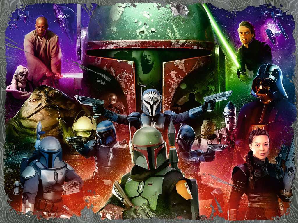 Jigsaw Puzzle Boba Fett: Bounty Hunter - 1500 Pieces Puzzle - Image 2