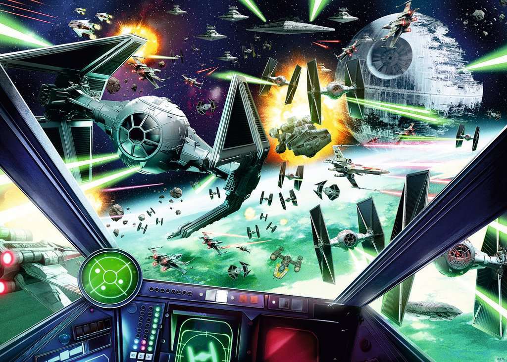 Jigsaw Puzzle Star Wars: X-Wing Cockpit - 1000 Pieces Puzzle - Image 2
