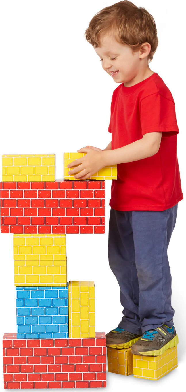 Jumbo Cardboard Blocks - 24 Pieces - Image 5