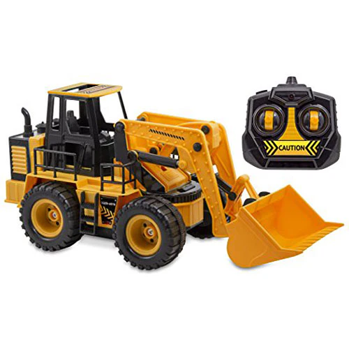 Kid Galaxy Remote Control Front Loader. RC Construction Toy Digger, 27 MHz - Image 2