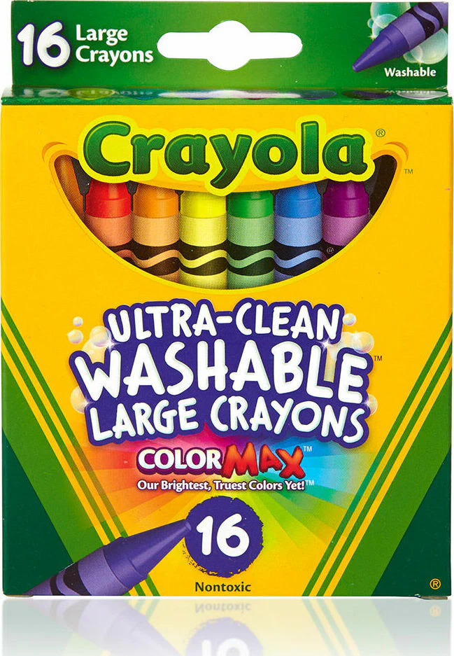 Kid's First Large Washable Crayons 16 ct. - Image 2