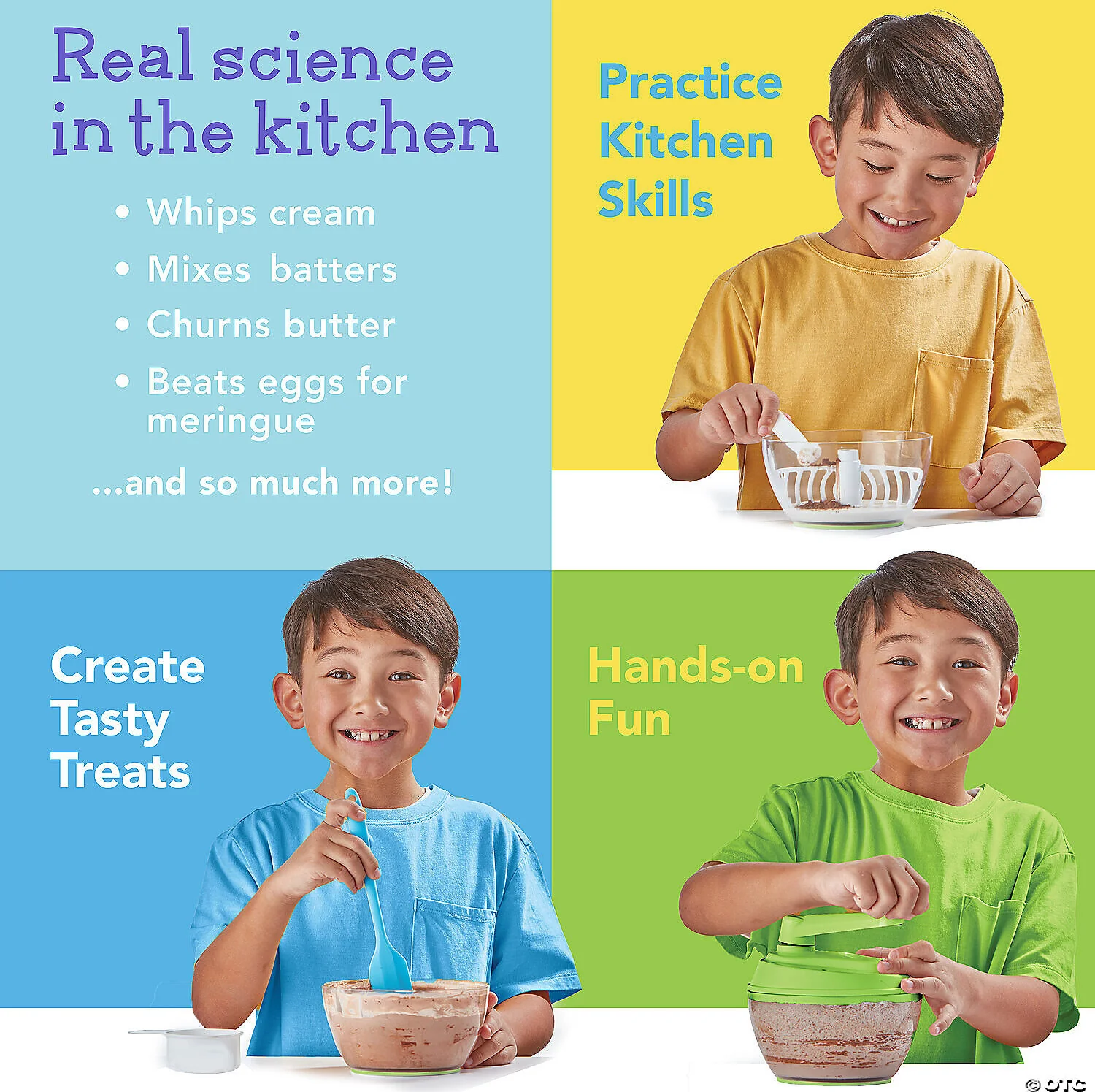 Kitchen Science Academy Wonder Whipper Cooking Set for Kids - Image 4