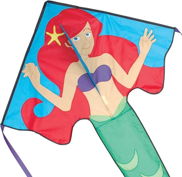 Large Easy Flyer Kite - Arianna Mermaid - Image 3