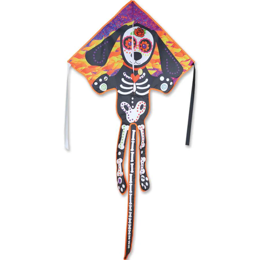 Large Easy Flyer Kite-Day of Dead Dog - Image 2