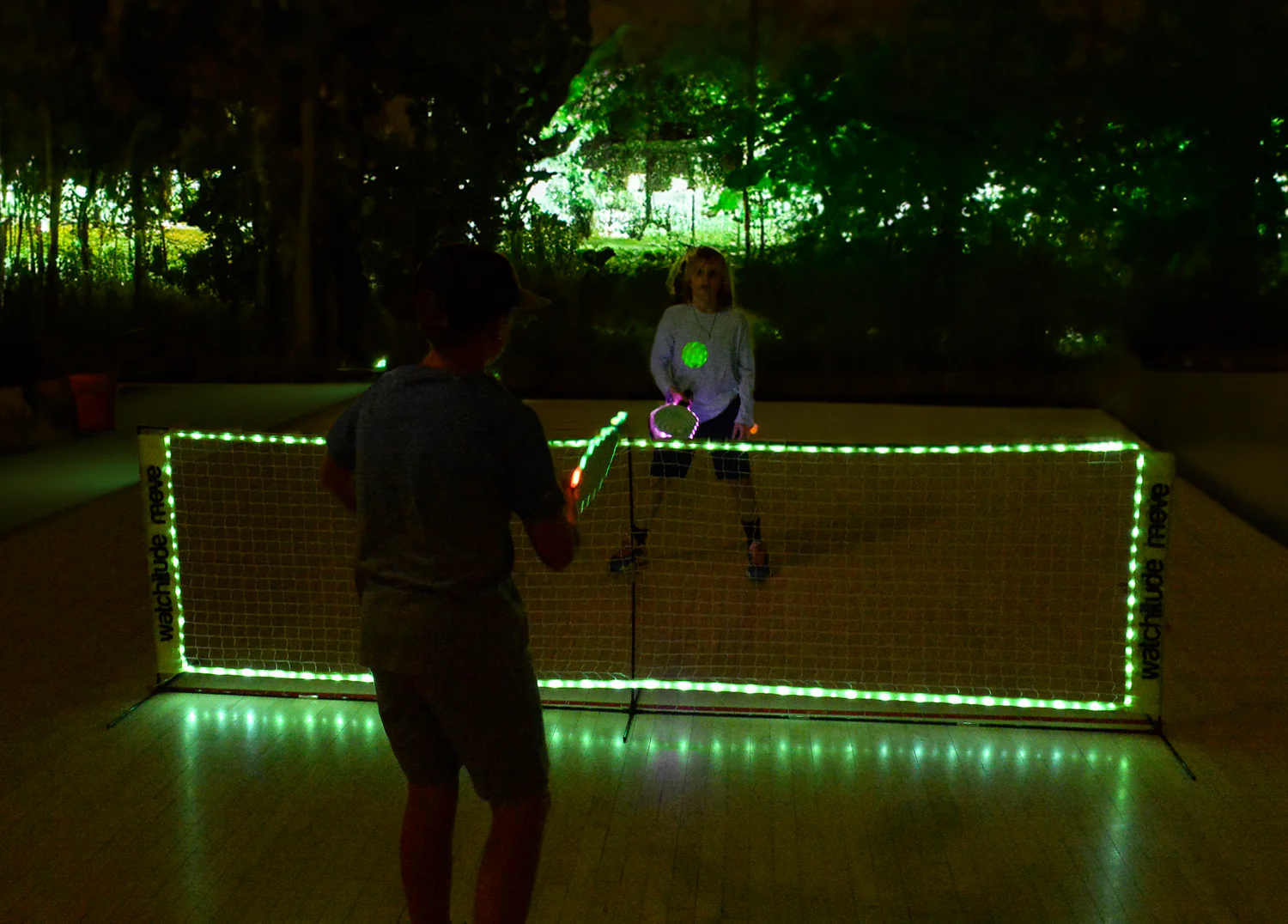 LED Light-Up Pickleball Net Set - Image 3