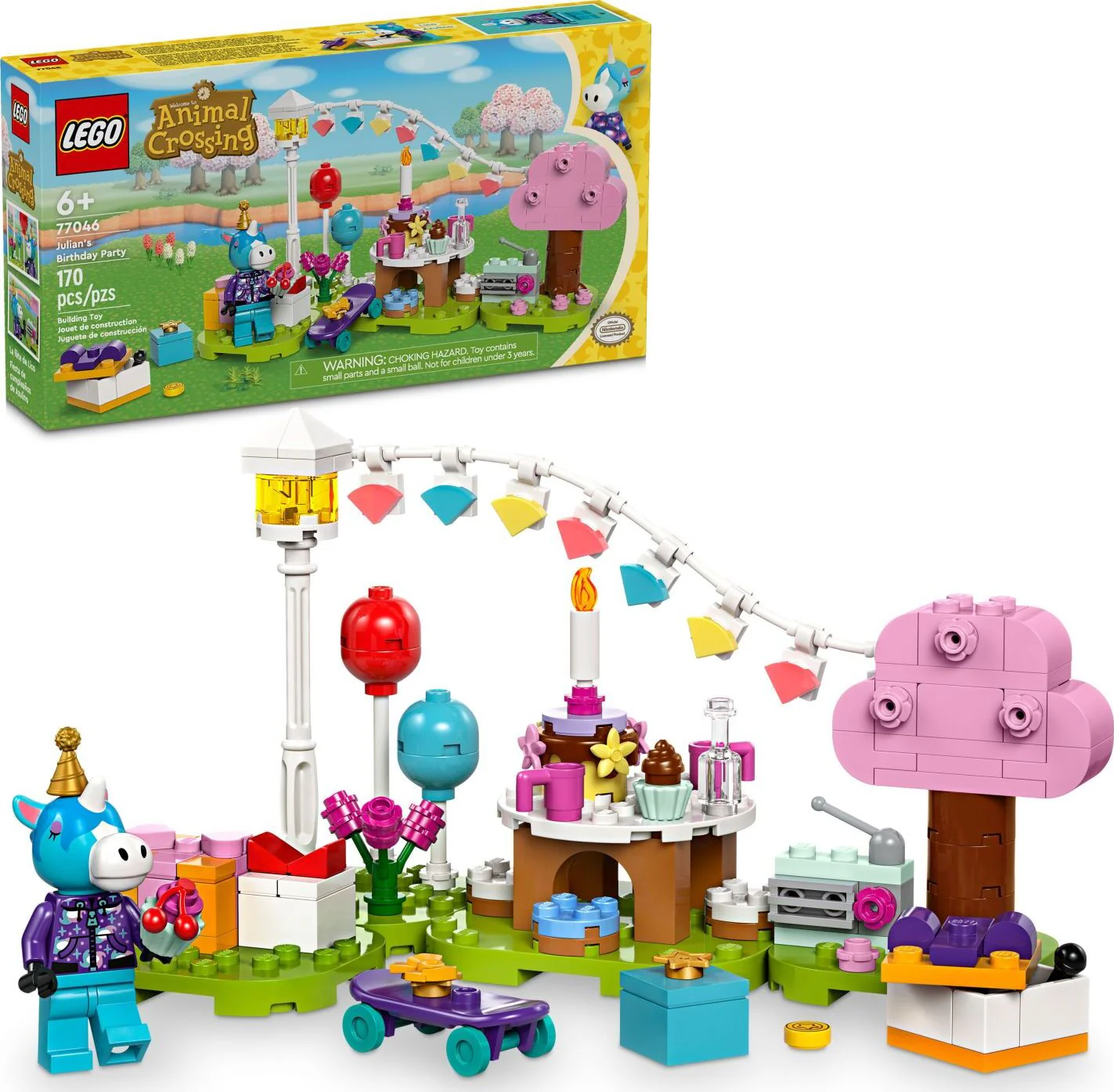 LEGO® Animal Crossing: Julian's Birthday Party 77046