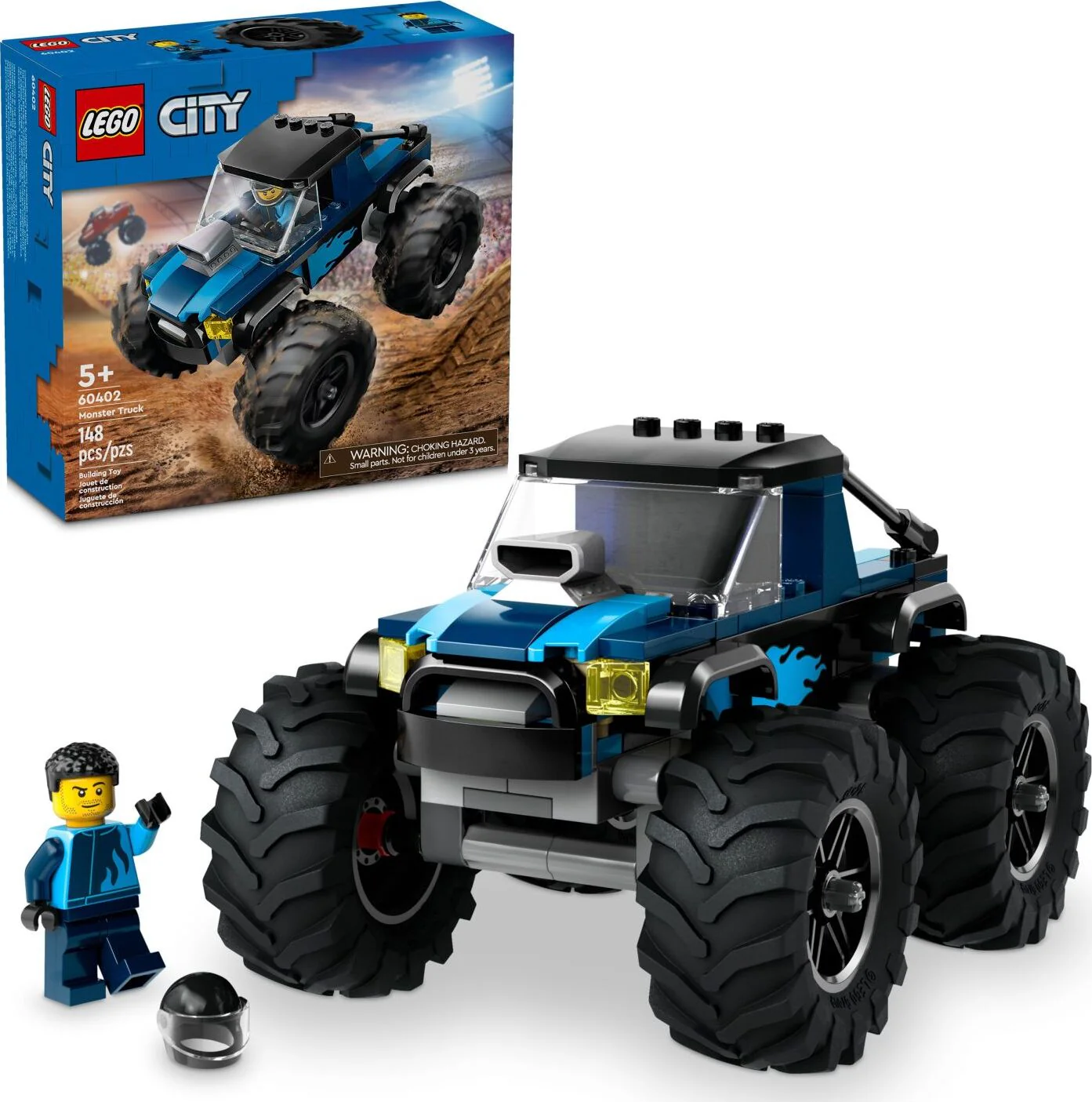 LEGO® City Great Vehicles: Blue Monster Truck 60402