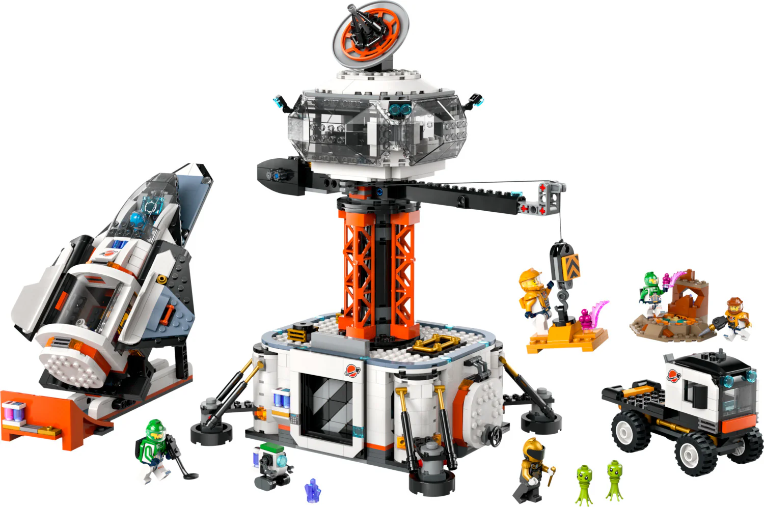 LEGO® City Space: Space Base and Rocket Launchpad 60434 - Image 2