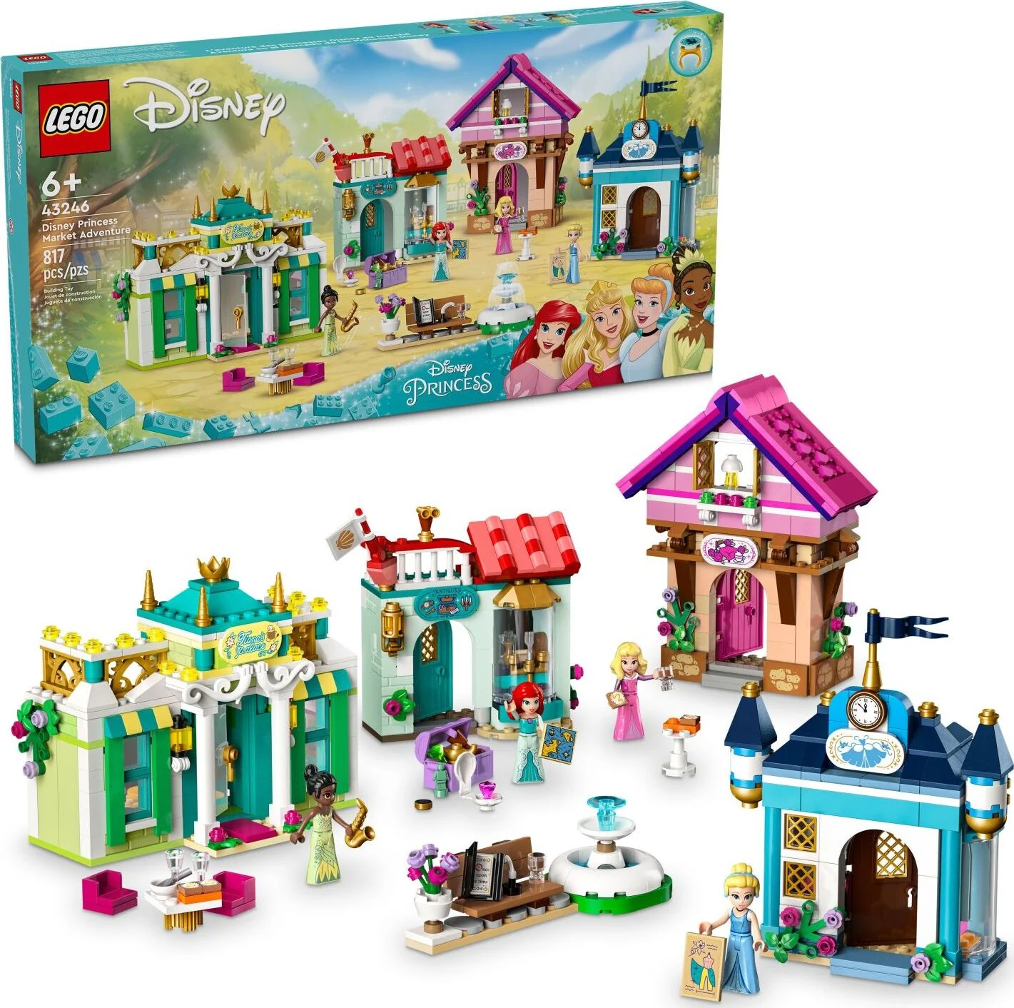LEGO® Disney™ Princess: Disney Princess Market Adventure 43246