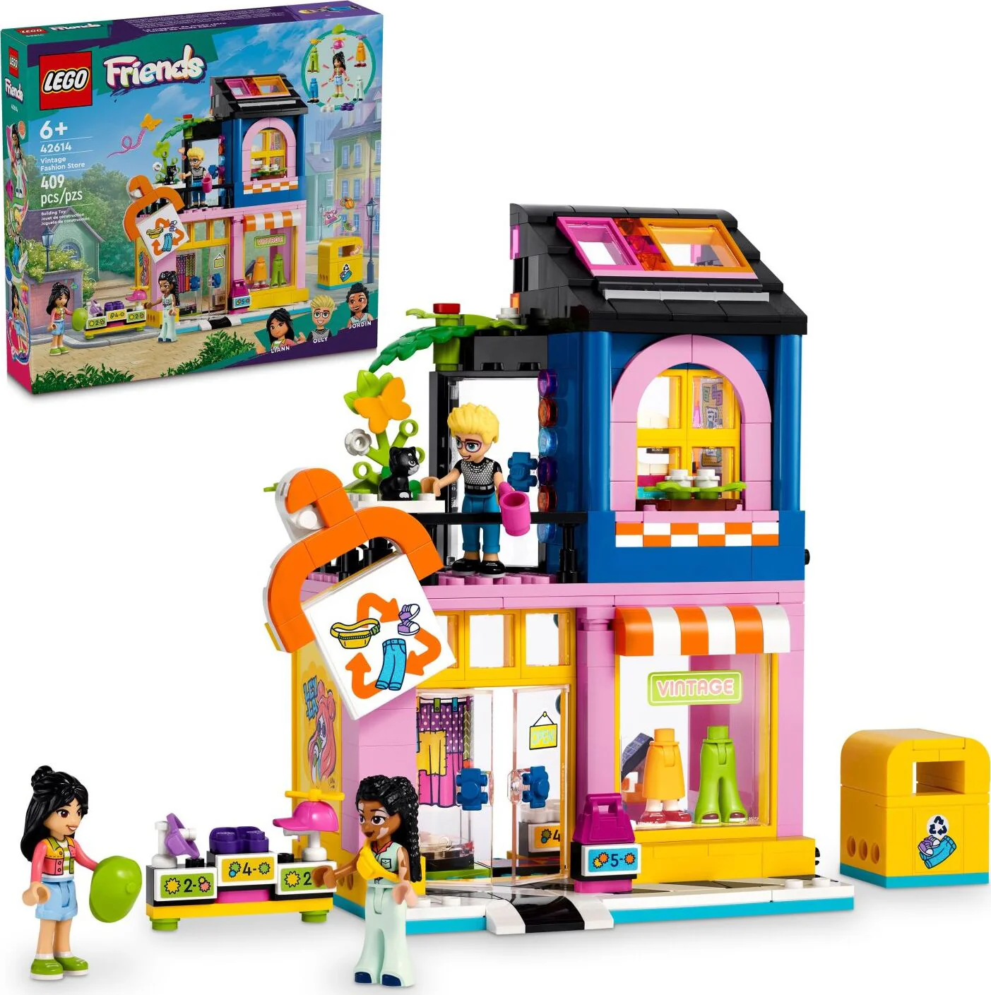 LEGO® Friends™ Vintage Fashion Store 42614