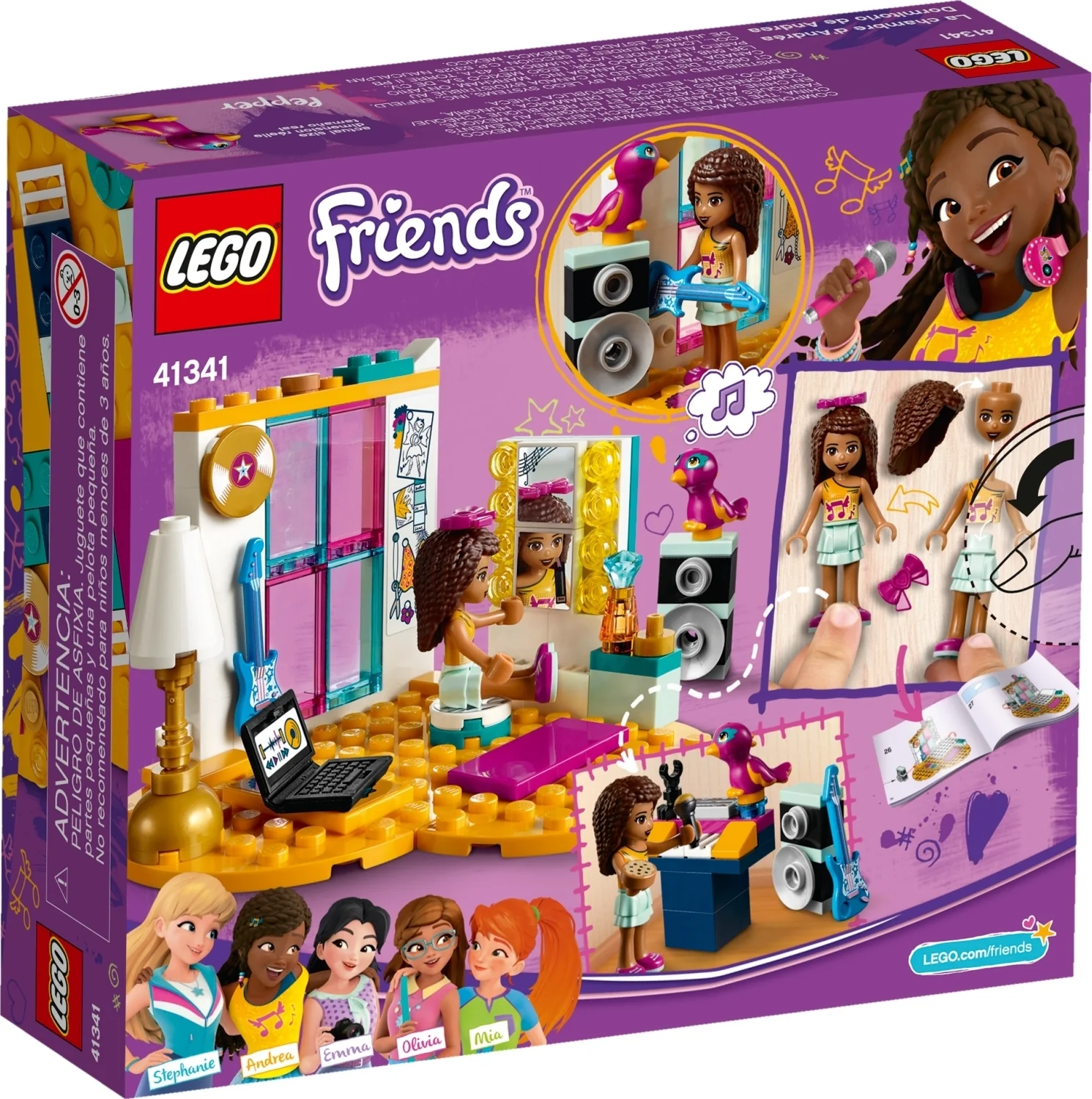 LEGO® Friends: Andrea's Bedroom - Image 5