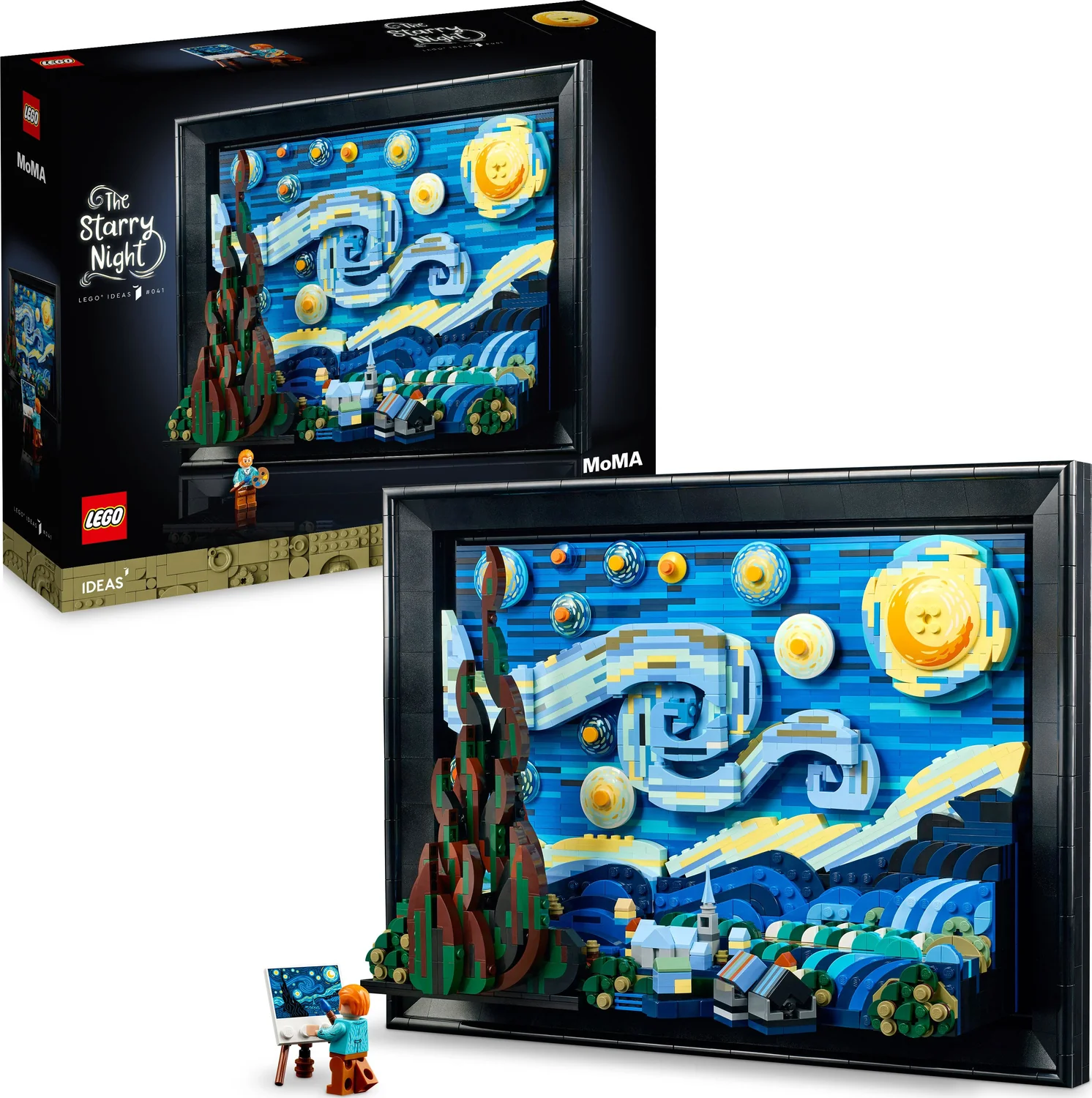 LEGO® Ideas Vincent van Gogh - The Starry Night - Image 2