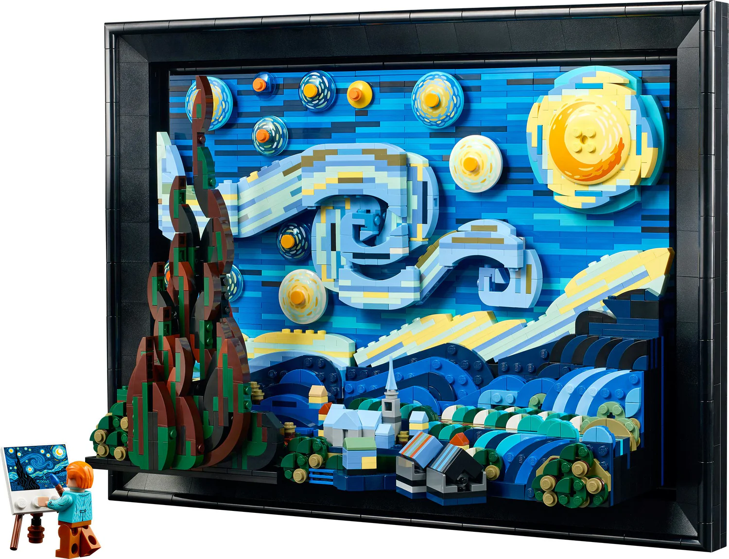 LEGO® Ideas Vincent van Gogh - The Starry Night - Image 3