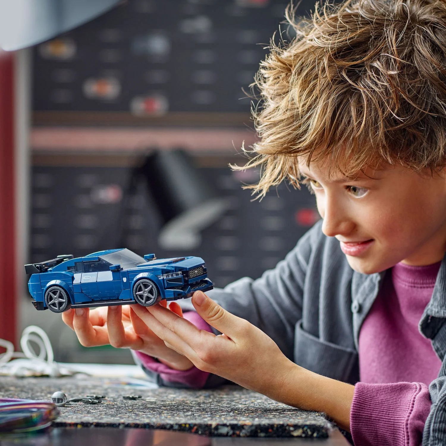 LEGO® Speed Champions: Ford Mustang Dark Horse Sports Car 76920 - Image 5