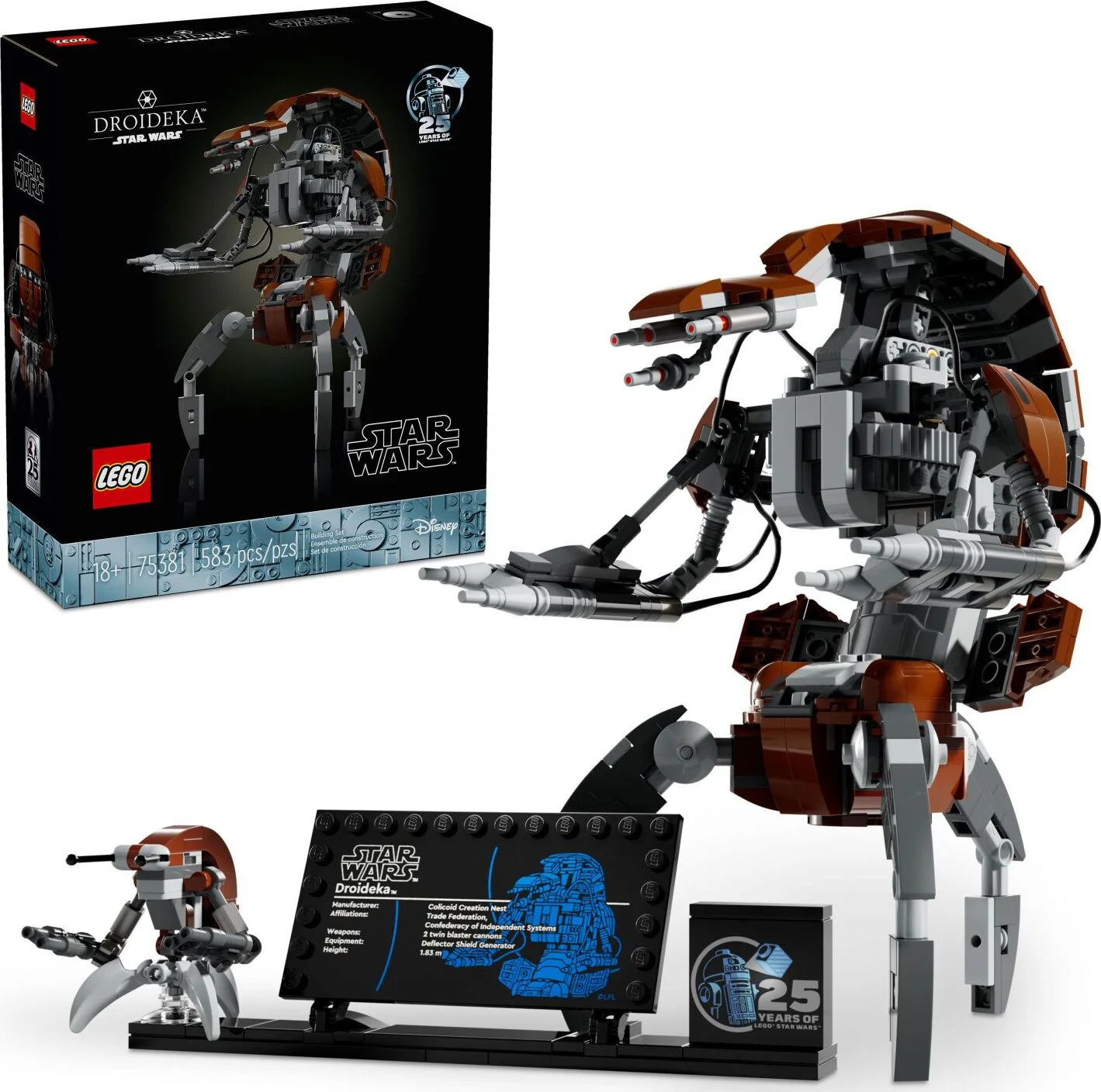 LEGO® Star Wars™: Droideka™ 75381