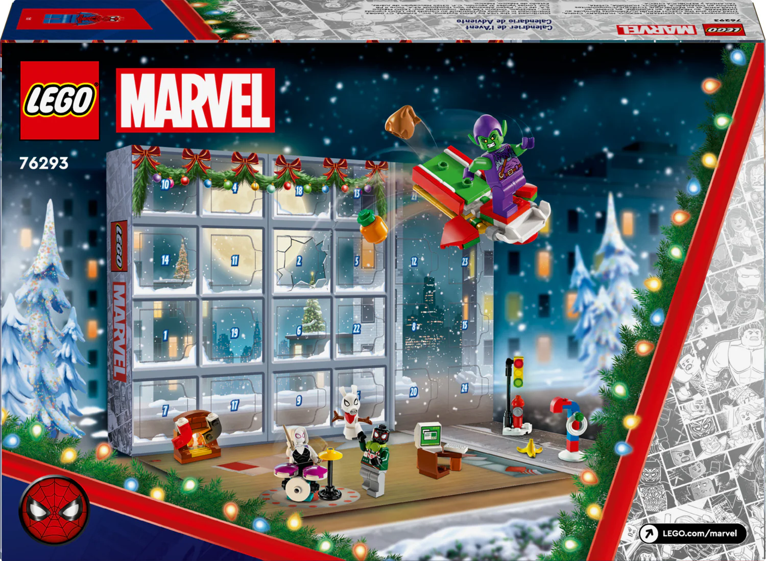 LEGO® Super Heroes Spider-Man 2024 Advent Calendar 76293 - Image 4