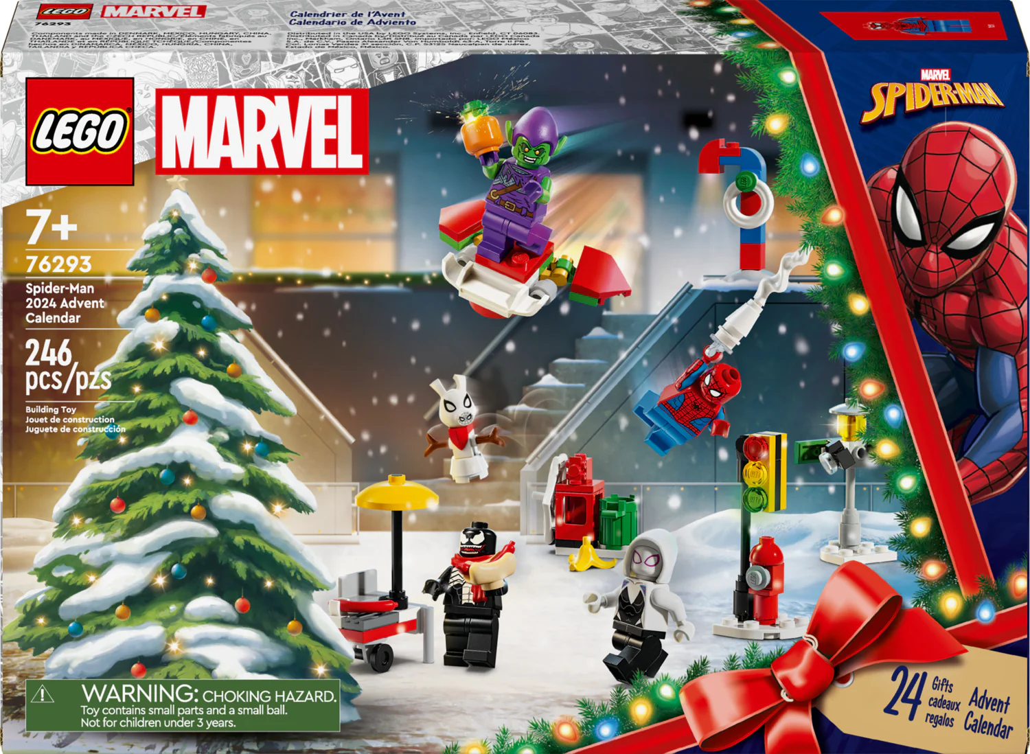 LEGO® Super Heroes Spider-Man 2024 Advent Calendar 76293 - Image 5