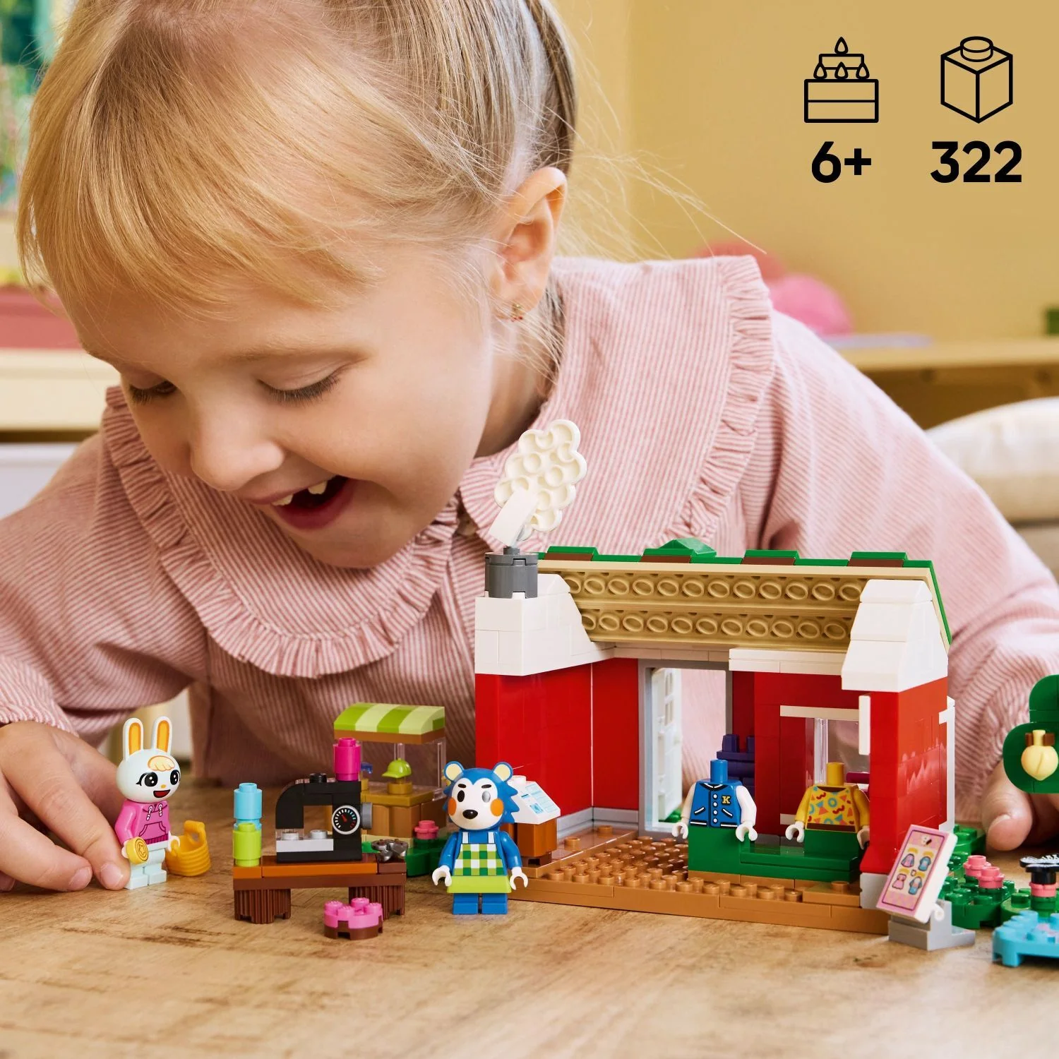 LEGO® Animal Crossing: Able Sisters Clothing Shop 77055 - Image 3