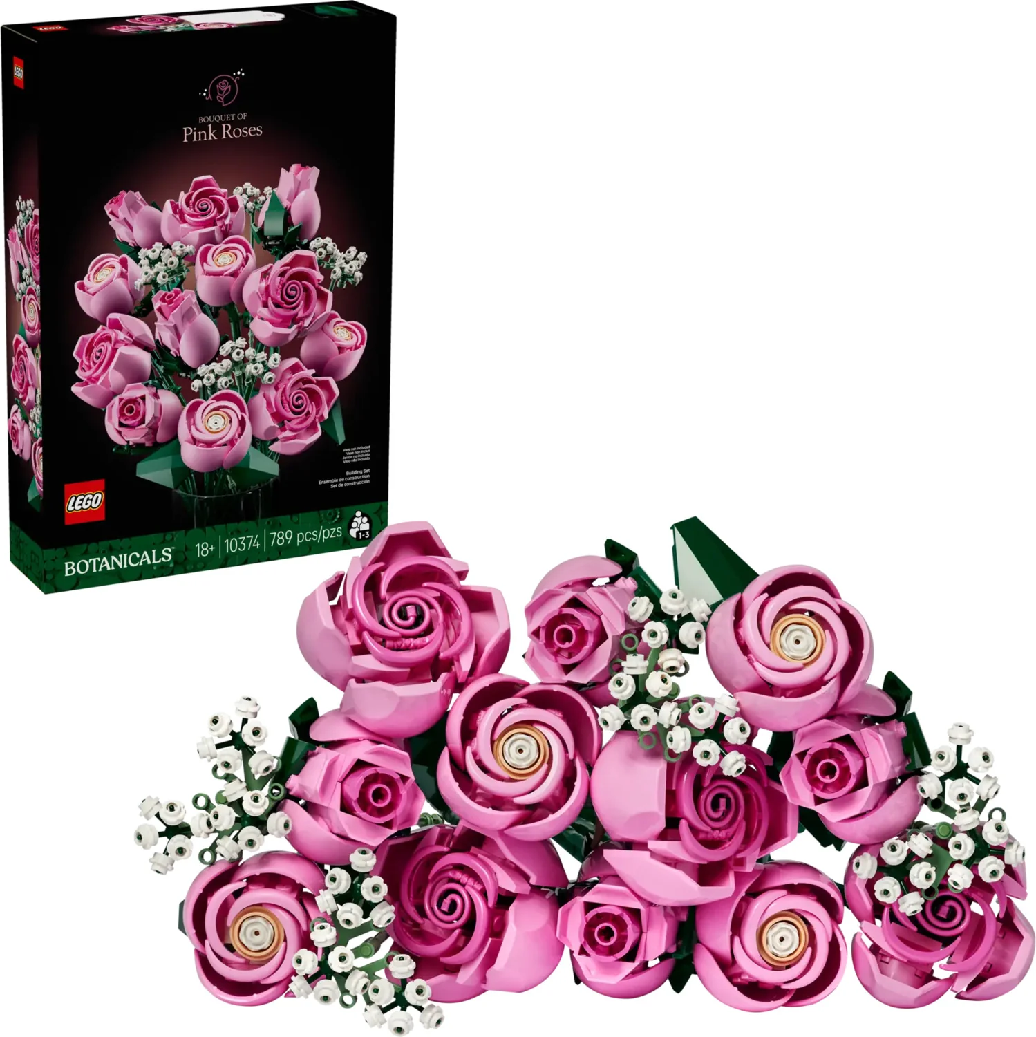 LEGO Botanicals: Bouquet of Pink Roses