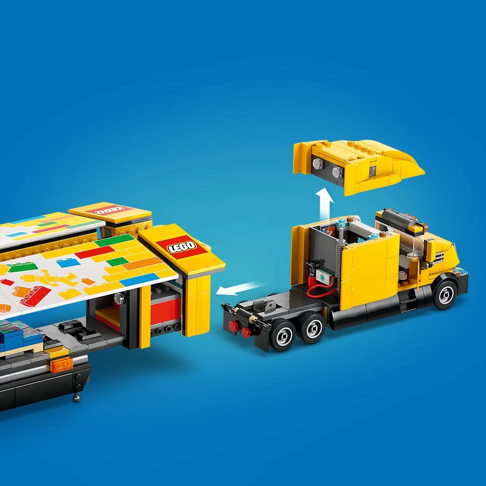 LEGO City Big Vehicles: Yellow Delivery Truck - Image 3