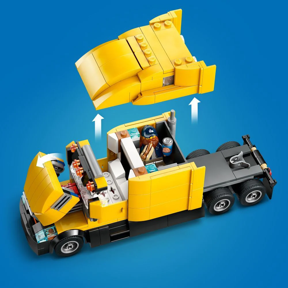 LEGO City Big Vehicles: Yellow Delivery Truck - Image 4