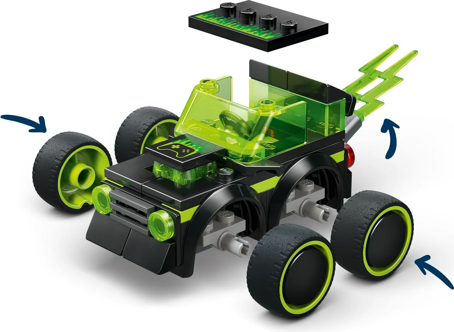 LEGO City Brick Rides: Rides – Gaming Race Car - Image 4