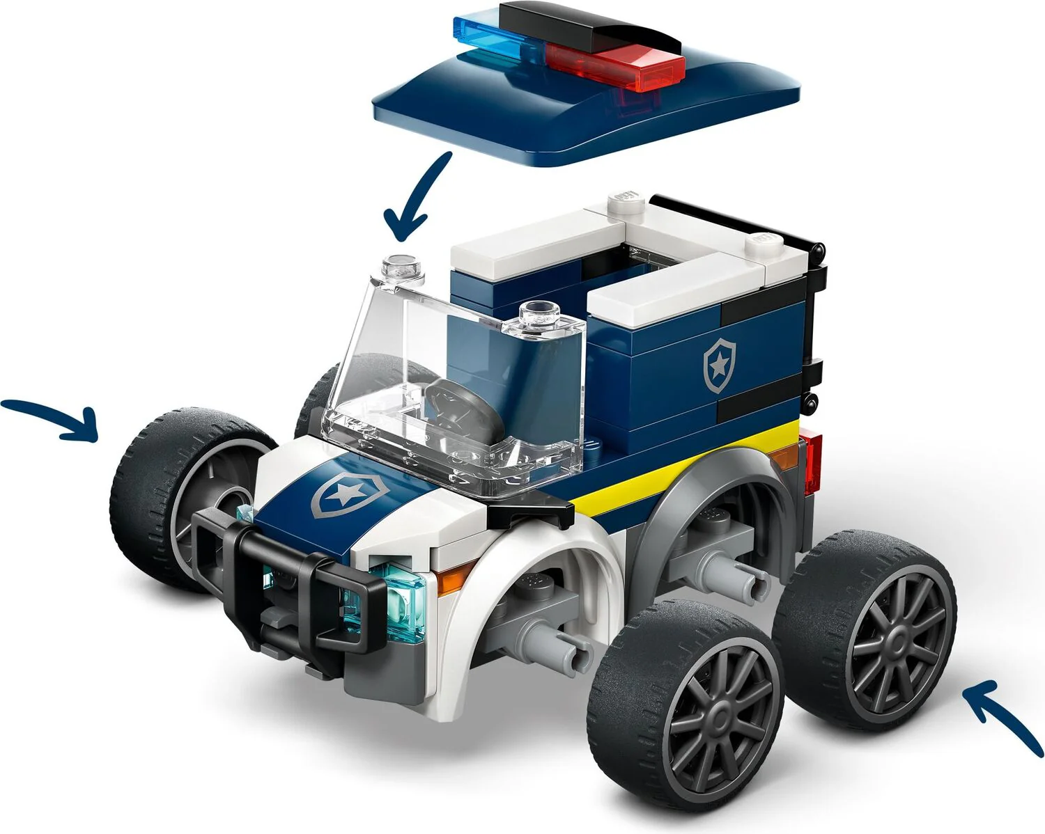 LEGO City Brick Rides: Rides – Police Truck - Image 4