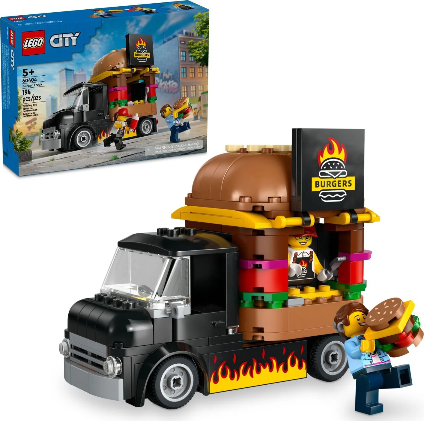 LEGO® City Great Vehicles: Burger Truck 60404