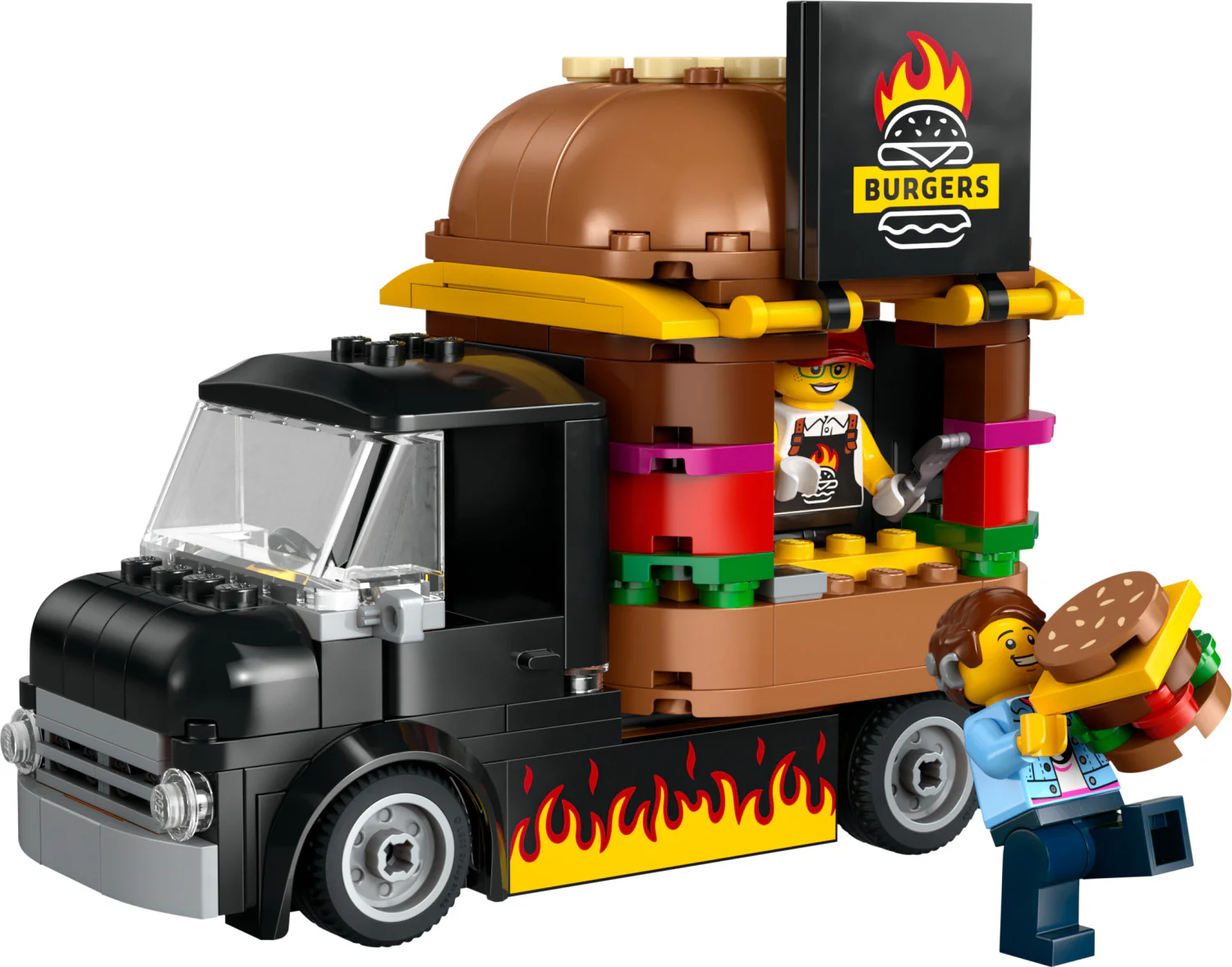 LEGO® City Great Vehicles: Burger Truck 60404 - Image 2