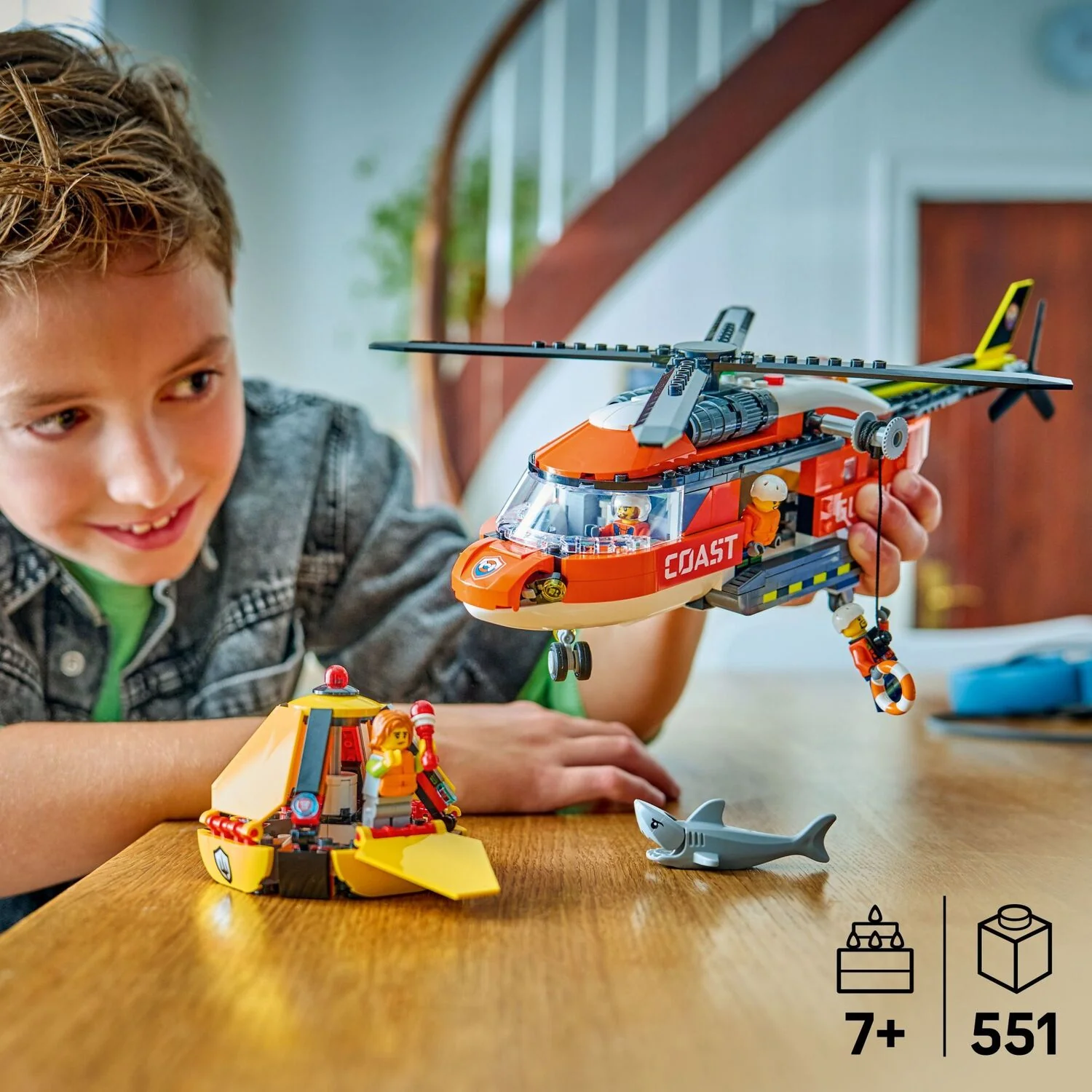 LEGO City Exploration: Coast Guard Helicopter - Image 3