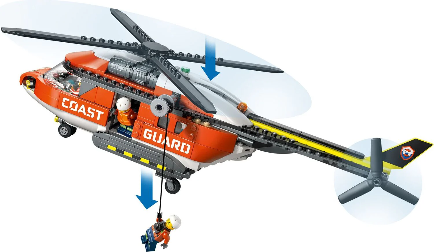 LEGO City Exploration: Coast Guard Helicopter - Image 4