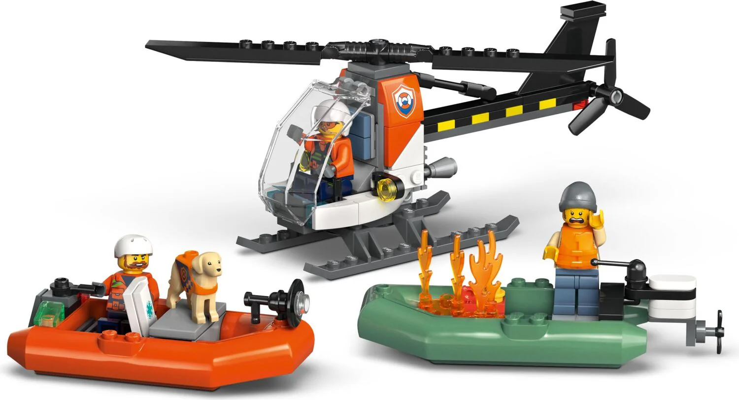 LEGO City Exploration: Coast Guard Rescue Boat & Helicopter - Image 5
