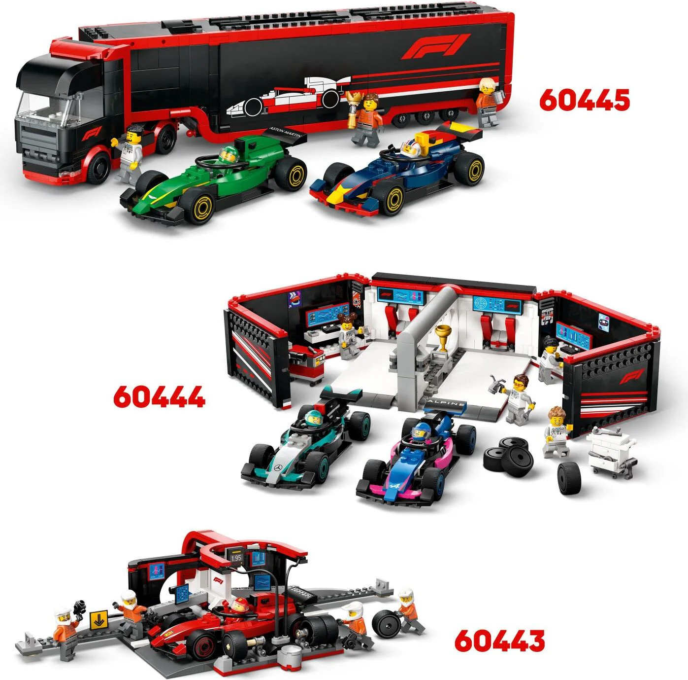 LEGO® City Formula 1: F1® Driver with McLaren Race Car 60442 - Image 3