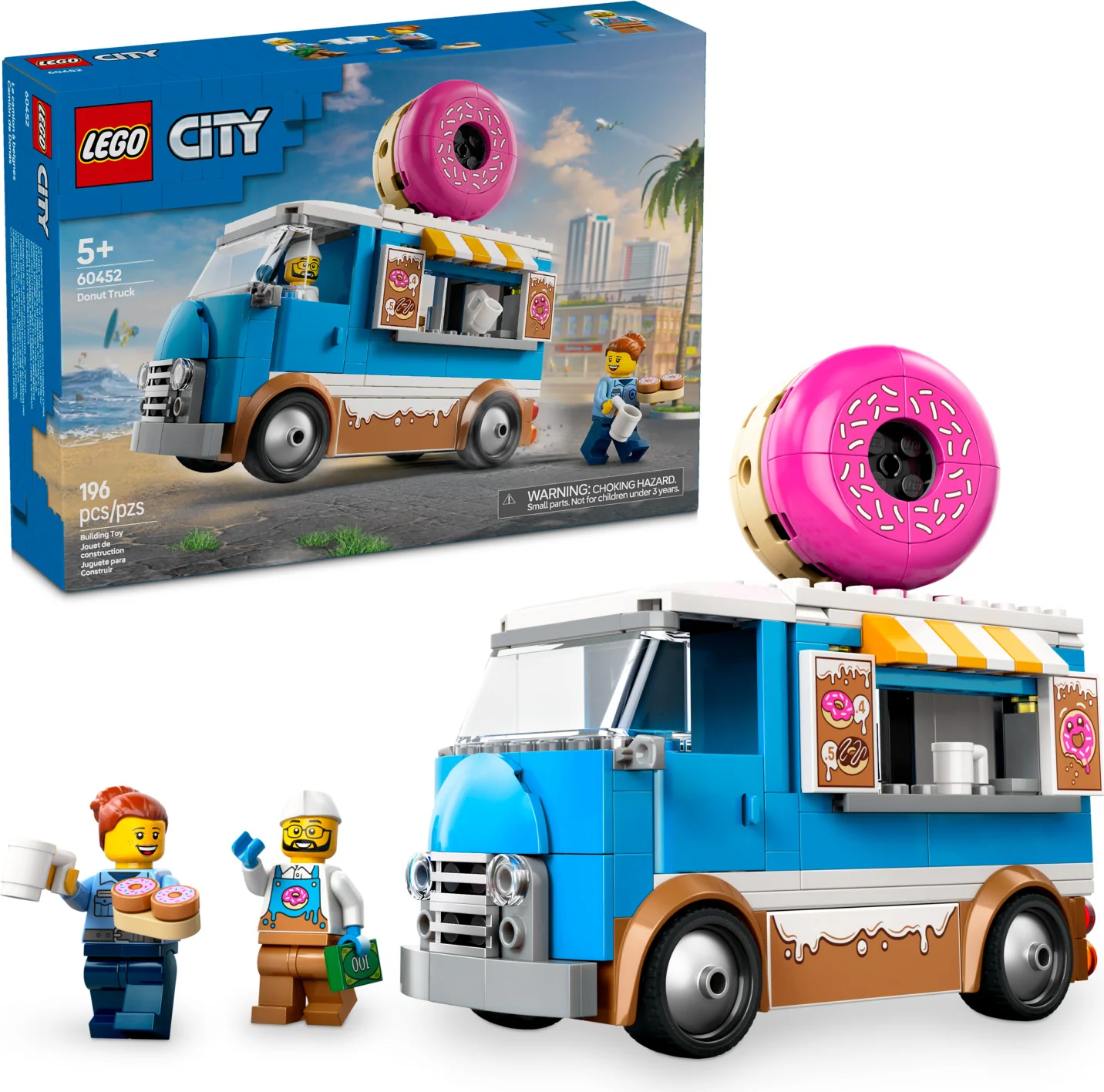LEGO® City Great Vehicles: Donut Truck 60452
