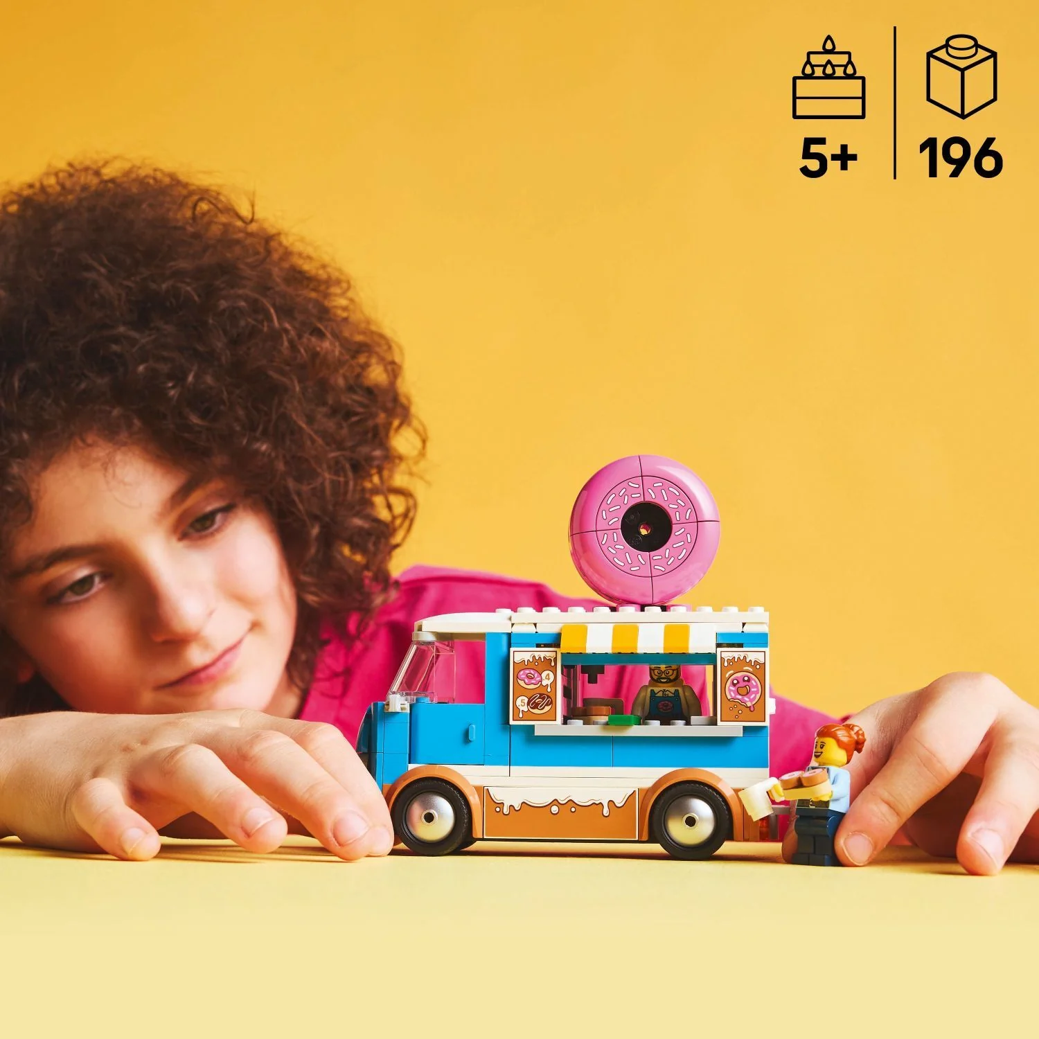 LEGO® City Great Vehicles: Donut Truck 60452 - Image 3