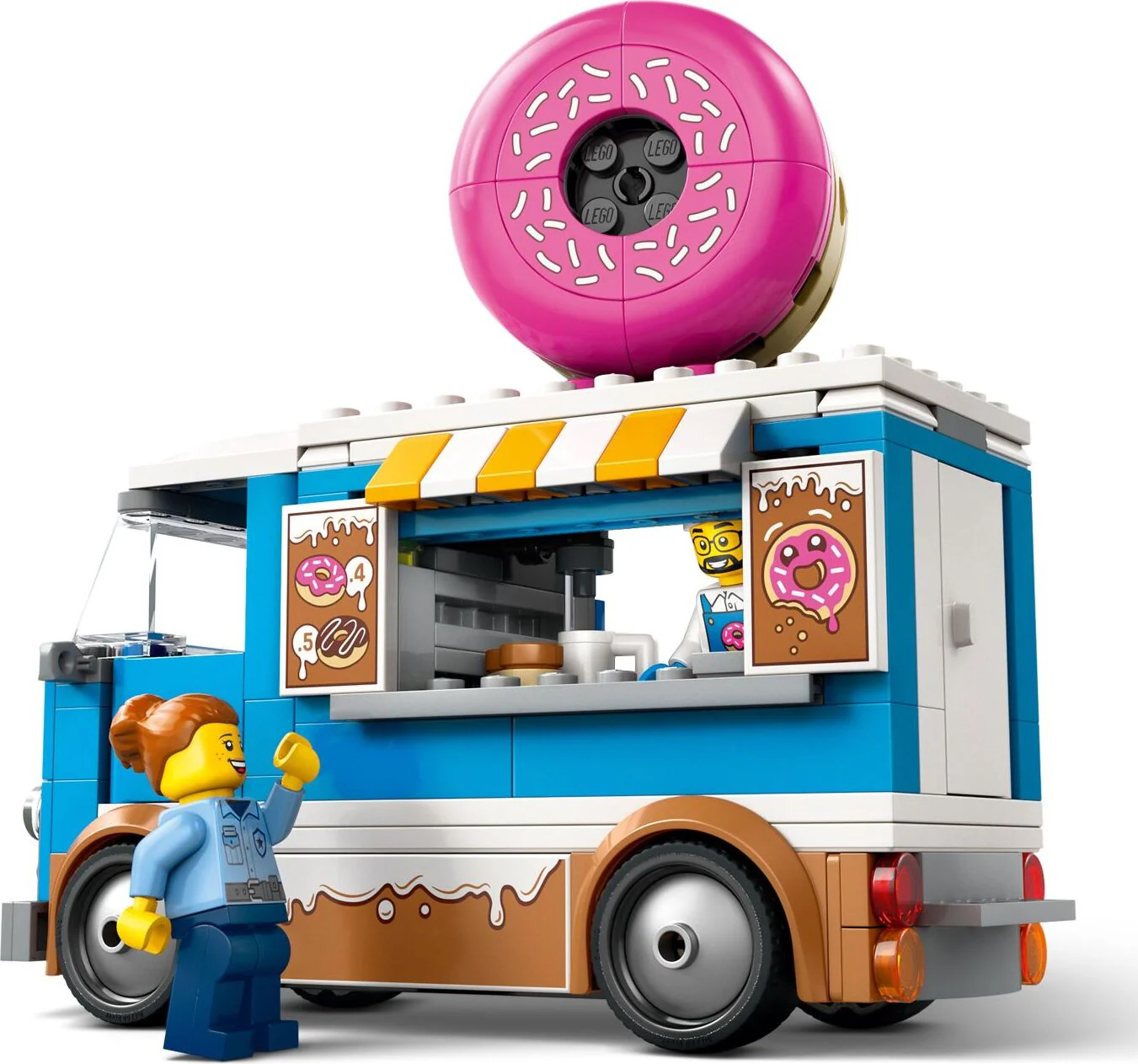LEGO® City Great Vehicles: Donut Truck 60452 - Image 4