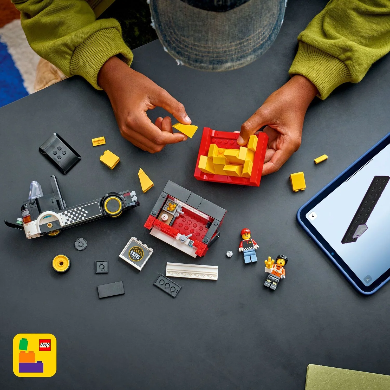 LEGO City Great Vehicles: Fries Food Truck - Image 7